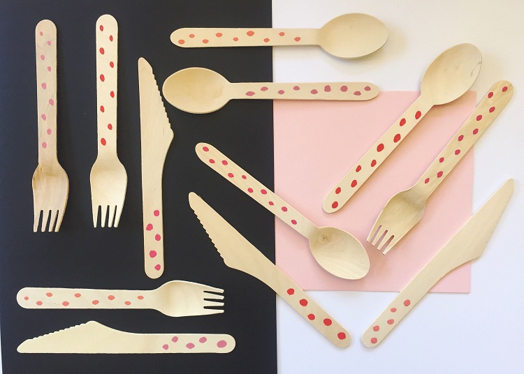 wooden disposable cutlery 1