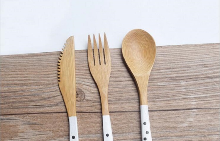 wooden disposable cutlery 2