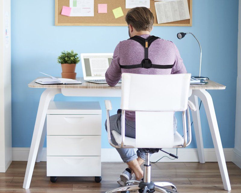posture correcting office chair