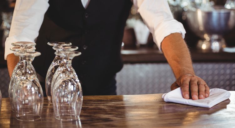 cleaning restaurant