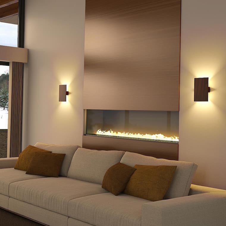 led wall sconces for living room