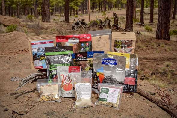 freeze dried meals