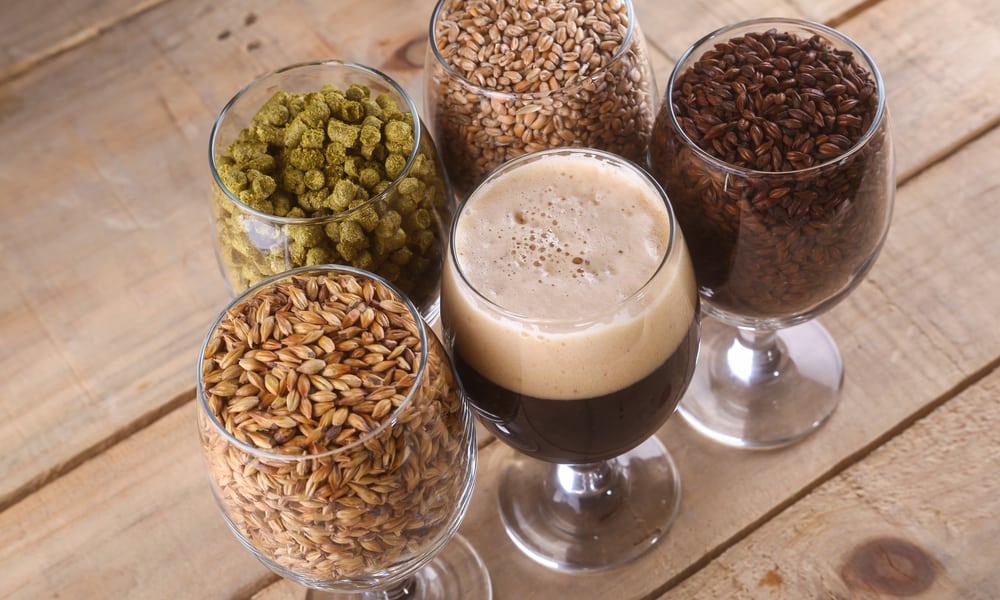 Beer brewing ingredients