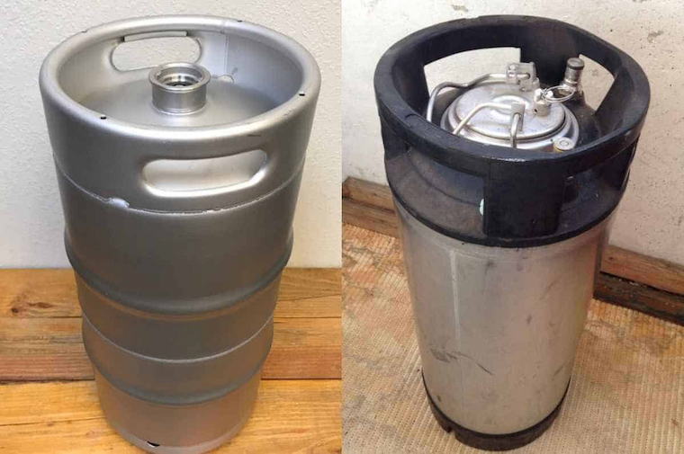 corny and sanke kegs