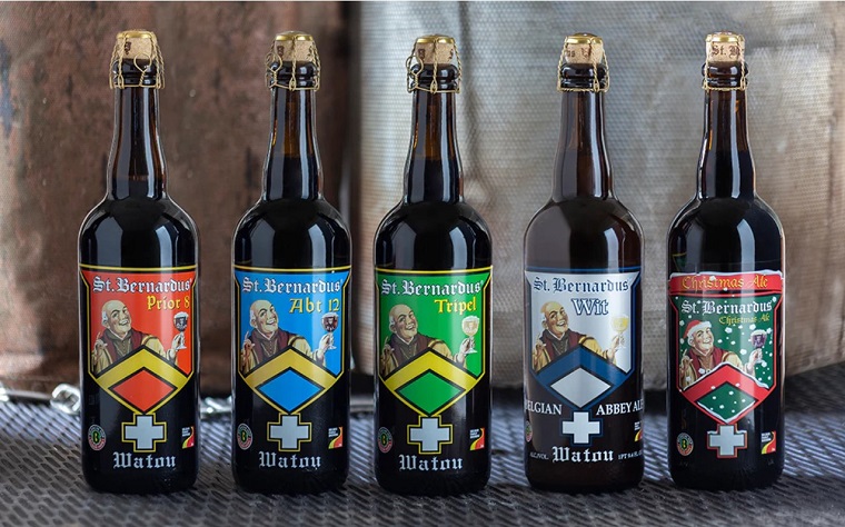 collection of st bernardus beers