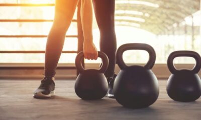 kettlebells