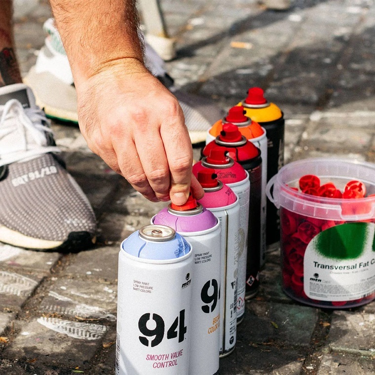 Spray Paint Cans
